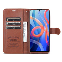 Load image into Gallery viewer, AZNS Sheepskin Texture Horizontal Flip Leather Phone Case with Holder &amp; Card Slots &amp; Wallet, For Xiaomi Redmi Note 11 / Poco M4 Pro 5G