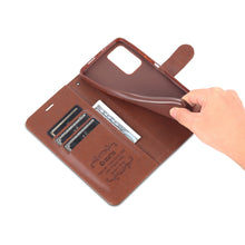 Load image into Gallery viewer, AZNS Sheepskin Texture Horizontal Flip Leather Phone Case with Holder &amp; Card Slots &amp; Wallet, For Xiaomi Redmi Note 11 / Poco M4 Pro 5G