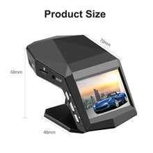 Load image into Gallery viewer, 2 inch HD Single Lens 1080P No Light Night Vision Hidden Driving Recorder with Aromatherapy, Without, 16G, 32G, 64G