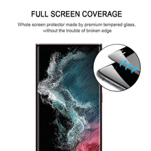 Load image into Gallery viewer, Full Glue 3D Curved Edge Screen Tempered Glass Film, For Samsung Galaxy S22 Ultra 5G (1 PC), For Samsung Galaxy S22+ 5G (1 PC), For Samsung Galaxy S22 5G (1 PC)