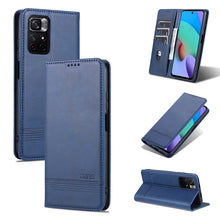 Load image into Gallery viewer, AZNS Magnetic Calf Texture Horizontal Flip Leather Phone Case with Card Slots &amp; Holder &amp; Wallet, For Xiaomi Redmi Note 11