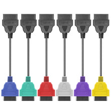 Load image into Gallery viewer, 6-color OBD ECU Scan Adapter Cable Bundle for Fiat, 6-color