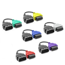 Load image into Gallery viewer, 6-color OBD ECU Scan Adapter Cable Bundle for Fiat, 6-color