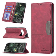 Load image into Gallery viewer, Magnetic Splicing Leather Phone Case, For Google Pixel 6 Pro, For Google Pixel 6, For Xiaomi Redmi 9A, For Xiaomi Redmi 9C, For Xiaomi Redmi 9, For Xiaomi Redmi 10, For Xiaomi Redmi Note 9 / 10X 4G, For Xiaomi Redmi Note 11 5G                          ...