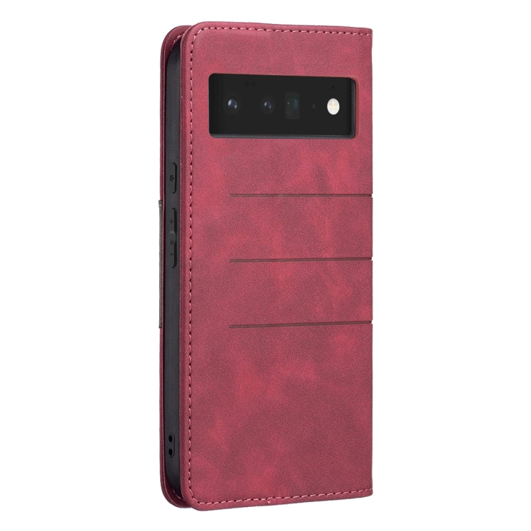 Magnetic Splicing Leather Phone Case, For Google Pixel 6 Pro, For Google Pixel 6, For Xiaomi Redmi 9A, For Xiaomi Redmi 9C, For Xiaomi Redmi 9, For Xiaomi Redmi 10, For Xiaomi Redmi Note 9 / 10X 4G, For Xiaomi Redmi Note 11 5G                          ...