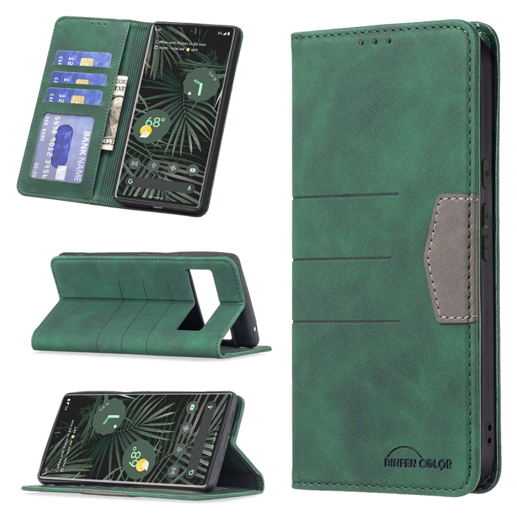 Magnetic Splicing Leather Phone Case, For Google Pixel 6 Pro, For Google Pixel 6, For Xiaomi Redmi 9A, For Xiaomi Redmi 9C, For Xiaomi Redmi 9, For Xiaomi Redmi 10, For Xiaomi Redmi Note 9 / 10X 4G, For Xiaomi Redmi Note 11 5G                          ...