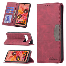 Load image into Gallery viewer, Magnetic Splicing Leather Phone Case, For Google Pixel 6 Pro, For Google Pixel 6, For Xiaomi Redmi 9A, For Xiaomi Redmi 9C, For Xiaomi Redmi 9, For Xiaomi Redmi 10, For Xiaomi Redmi Note 9 / 10X 4G, For Xiaomi Redmi Note 11 5G                          ...