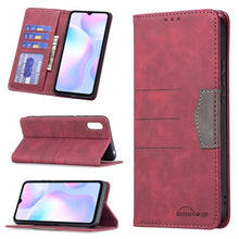 Load image into Gallery viewer, Magnetic Splicing Leather Phone Case, For Google Pixel 6 Pro, For Google Pixel 6, For Xiaomi Redmi 9A, For Xiaomi Redmi 9C, For Xiaomi Redmi 9, For Xiaomi Redmi 10, For Xiaomi Redmi Note 9 / 10X 4G, For Xiaomi Redmi Note 11 5G                          ...