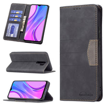 Load image into Gallery viewer, Magnetic Splicing Leather Phone Case, For Google Pixel 6 Pro, For Google Pixel 6, For Xiaomi Redmi 9A, For Xiaomi Redmi 9C, For Xiaomi Redmi 9, For Xiaomi Redmi 10, For Xiaomi Redmi Note 9 / 10X 4G, For Xiaomi Redmi Note 11 5G                          ...