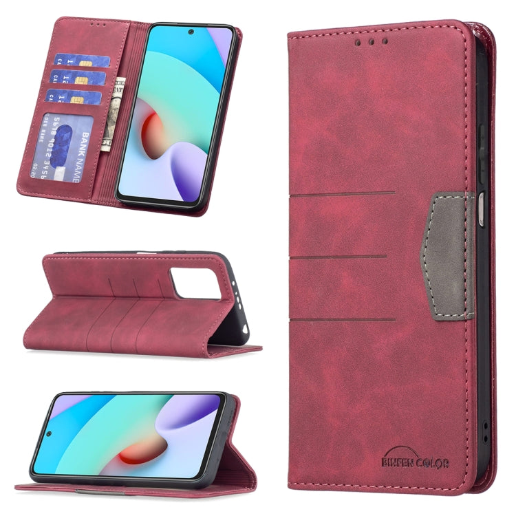 Magnetic Splicing Leather Phone Case, For Google Pixel 6 Pro, For Google Pixel 6, For Xiaomi Redmi 9A, For Xiaomi Redmi 9C, For Xiaomi Redmi 9, For Xiaomi Redmi 10, For Xiaomi Redmi Note 9 / 10X 4G, For Xiaomi Redmi Note 11 5G                          ...