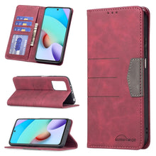 Load image into Gallery viewer, Magnetic Splicing Leather Phone Case, For Google Pixel 6 Pro, For Google Pixel 6, For Xiaomi Redmi 9A, For Xiaomi Redmi 9C, For Xiaomi Redmi 9, For Xiaomi Redmi 10, For Xiaomi Redmi Note 9 / 10X 4G, For Xiaomi Redmi Note 11 5G                          ...