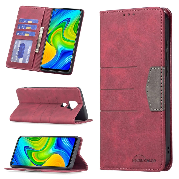 Magnetic Splicing Leather Phone Case, For Google Pixel 6 Pro, For Google Pixel 6, For Xiaomi Redmi 9A, For Xiaomi Redmi 9C, For Xiaomi Redmi 9, For Xiaomi Redmi 10, For Xiaomi Redmi Note 9 / 10X 4G, For Xiaomi Redmi Note 11 5G                          ...