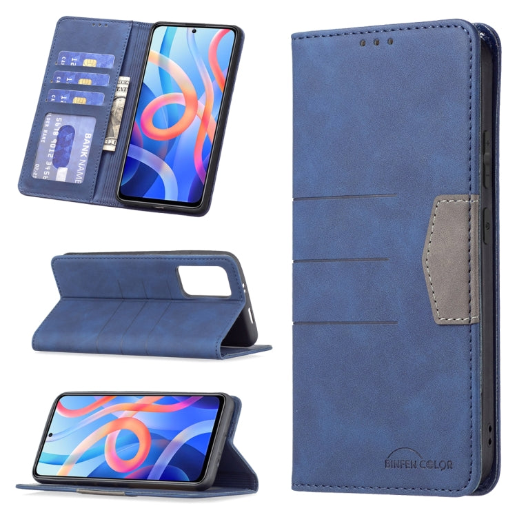 Magnetic Splicing Leather Phone Case, For Google Pixel 6 Pro, For Google Pixel 6, For Xiaomi Redmi 9A, For Xiaomi Redmi 9C, For Xiaomi Redmi 9, For Xiaomi Redmi 10, For Xiaomi Redmi Note 9 / 10X 4G, For Xiaomi Redmi Note 11 5G                          ...