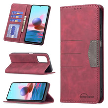 Load image into Gallery viewer, Magnetic Splicing Leather Phone Case, For Google Pixel 6 Pro, For Google Pixel 6, For Xiaomi Redmi 9A, For Xiaomi Redmi 9C, For Xiaomi Redmi 9, For Xiaomi Redmi 10, For Xiaomi Redmi Note 9 / 10X 4G, For Xiaomi Redmi Note 11 5G                          ...