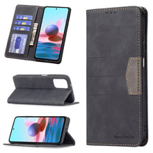 Load image into Gallery viewer, Magnetic Splicing Leather Phone Case, For Google Pixel 6 Pro, For Google Pixel 6, For Xiaomi Redmi 9A, For Xiaomi Redmi 9C, For Xiaomi Redmi 9, For Xiaomi Redmi 10, For Xiaomi Redmi Note 9 / 10X 4G, For Xiaomi Redmi Note 11 5G                          ...
