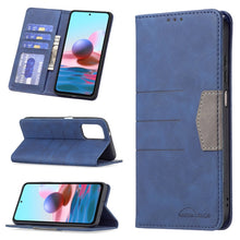Load image into Gallery viewer, Magnetic Splicing Leather Phone Case, For Google Pixel 6 Pro, For Google Pixel 6, For Xiaomi Redmi 9A, For Xiaomi Redmi 9C, For Xiaomi Redmi 9, For Xiaomi Redmi 10, For Xiaomi Redmi Note 9 / 10X 4G, For Xiaomi Redmi Note 11 5G                          ...