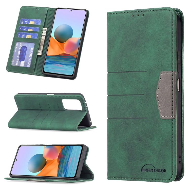 Magnetic Splicing Leather Phone Case, For Google Pixel 6 Pro, For Google Pixel 6, For Xiaomi Redmi 9A, For Xiaomi Redmi 9C, For Xiaomi Redmi 9, For Xiaomi Redmi 10, For Xiaomi Redmi Note 9 / 10X 4G, For Xiaomi Redmi Note 11 5G                          ...