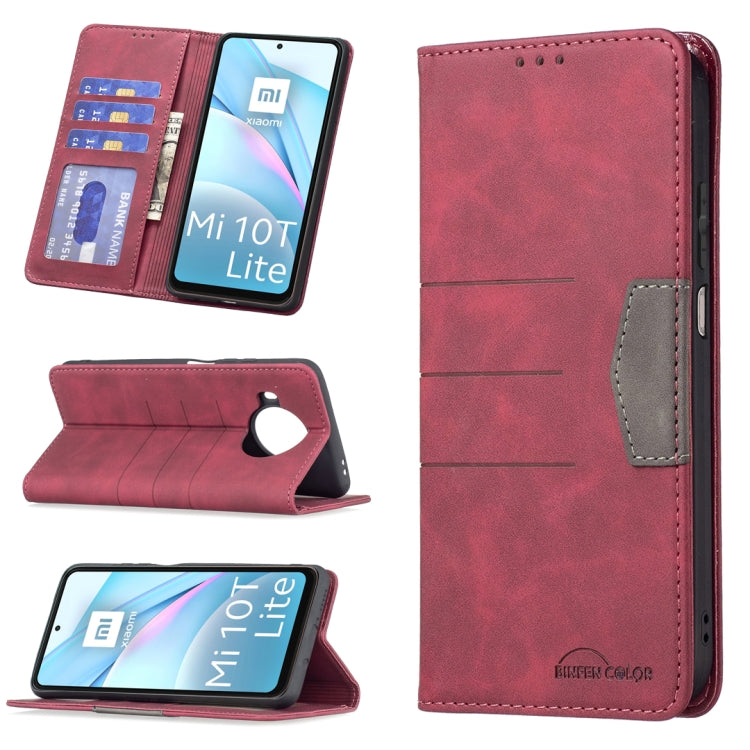 Magnetic Splicing Leather Phone Case, For Xiaomi Mi 10T Lite 5G, For Xiaomi Mi 11i / Poco F3 / Redmi K40 / K40 Pro, For Xiaomi Mi 11 Lite, For Xiaomi Mi 11T / 11T Pro, For Xiaomi Poco M3 Pro / Redmi Note 10 5G / 10T 5G                                  ...