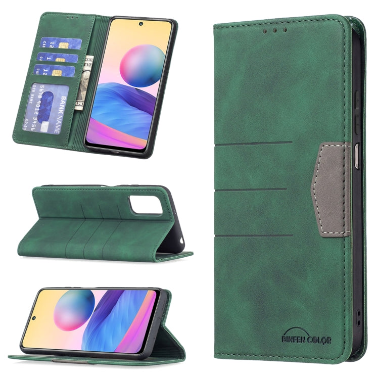 Magnetic Splicing Leather Phone Case, For Xiaomi Mi 10T Lite 5G, For Xiaomi Mi 11i / Poco F3 / Redmi K40 / K40 Pro, For Xiaomi Mi 11 Lite, For Xiaomi Mi 11T / 11T Pro, For Xiaomi Poco M3 Pro / Redmi Note 10 5G / 10T 5G                                  ...