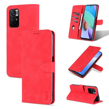 Load image into Gallery viewer, AZNS Skin Feel Calf Texture Horizontal Flip Leather Phone Case with Card Slots &amp; Holder &amp; Wallet, For Xiaomi Redmi Note 11 / Poco M4 Pro 5G