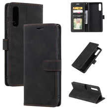 Load image into Gallery viewer, Skin Feel Anti-theft Brush Horizontal Flip Leather Phone Case, For Samsung Galaxy A72 5G / 4G, For Samsung Galaxy A21s, For Samsung Galaxy A70, For Samsung Galaxy A21, For Samsung Galaxy A12, For Samsung Galaxy S20 Ultra, For Samsung Galaxy A32 5G     ...