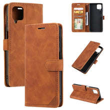 Load image into Gallery viewer, Skin Feel Anti-theft Brush Horizontal Flip Leather Phone Case, For Samsung Galaxy A72 5G / 4G, For Samsung Galaxy A21s, For Samsung Galaxy A70, For Samsung Galaxy A21, For Samsung Galaxy A12, For Samsung Galaxy S20 Ultra, For Samsung Galaxy A32 5G     ...