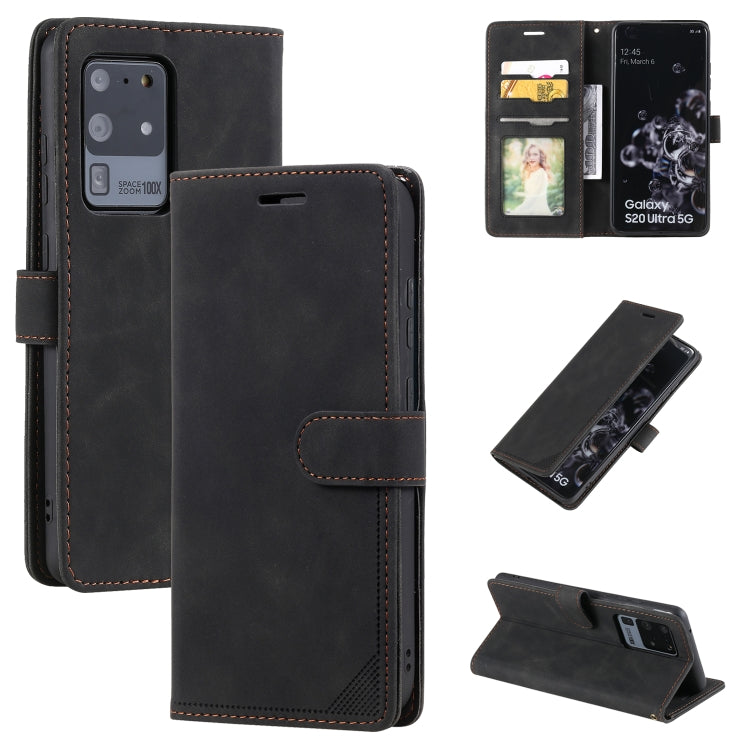 Skin Feel Anti-theft Brush Horizontal Flip Leather Phone Case, For Samsung Galaxy A72 5G / 4G, For Samsung Galaxy A21s, For Samsung Galaxy A70, For Samsung Galaxy A21, For Samsung Galaxy A12, For Samsung Galaxy S20 Ultra, For Samsung Galaxy A32 5G     ...