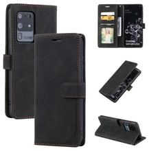 Load image into Gallery viewer, Skin Feel Anti-theft Brush Horizontal Flip Leather Phone Case, For Samsung Galaxy A72 5G / 4G, For Samsung Galaxy A21s, For Samsung Galaxy A70, For Samsung Galaxy A21, For Samsung Galaxy A12, For Samsung Galaxy S20 Ultra, For Samsung Galaxy A32 5G     ...