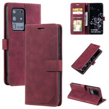 Load image into Gallery viewer, Skin Feel Anti-theft Brush Horizontal Flip Leather Phone Case, For Samsung Galaxy A72 5G / 4G, For Samsung Galaxy A21s, For Samsung Galaxy A70, For Samsung Galaxy A21, For Samsung Galaxy A12, For Samsung Galaxy S20 Ultra, For Samsung Galaxy A32 5G     ...