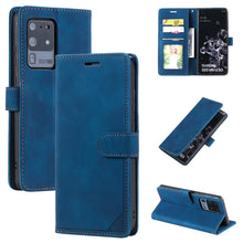 Load image into Gallery viewer, Skin Feel Anti-theft Brush Horizontal Flip Leather Phone Case, For Samsung Galaxy A72 5G / 4G, For Samsung Galaxy A21s, For Samsung Galaxy A70, For Samsung Galaxy A21, For Samsung Galaxy A12, For Samsung Galaxy S20 Ultra, For Samsung Galaxy A32 5G     ...