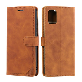 Skin Feel Anti-theft Brush Horizontal Flip Leather Phone Case, For Samsung Galaxy A71, For Samsung Galaxy A40, For Samsung Galaxy S21+ 5G, For Samsung Galaxy S21 Ultra 5G, For Samsung Galaxy Note20 Ultra, For Samsung Galaxy S20 FE                      ...