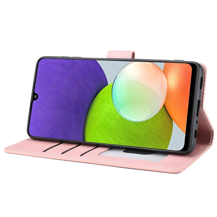 Fantasy Classic Skin-feel Calfskin Texture Magnetic Buckle Horizontal Flip PU Phone Leather Case with Holder & Card Slot & Wallet, For Samsung Galaxy A22 4G / M32 4G, For Samsung Galaxy S22 Ultra 5G, For Samsung Galaxy S22+ 5G, For Samsung Galaxy S22 5...