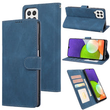 Load image into Gallery viewer, Fantasy Classic Skin-feel Calfskin Texture Magnetic Buckle Horizontal Flip PU Phone Leather Case with Holder &amp; Card Slot &amp; Wallet, For Samsung Galaxy A22 4G / M32 4G, For Samsung Galaxy S22 Ultra 5G, For Samsung Galaxy S22+ 5G, For Samsung Galaxy S22 5...