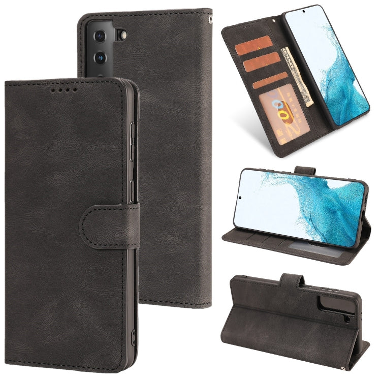 Fantasy Classic Skin-feel Calfskin Texture Magnetic Buckle Horizontal Flip PU Phone Leather Case with Holder & Card Slot & Wallet, For Samsung Galaxy A22 4G / M32 4G, For Samsung Galaxy S22 Ultra 5G, For Samsung Galaxy S22+ 5G, For Samsung Galaxy S22 5...