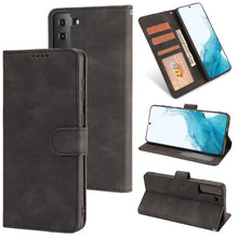 Load image into Gallery viewer, Fantasy Classic Skin-feel Calfskin Texture Magnetic Buckle Horizontal Flip PU Phone Leather Case with Holder &amp; Card Slot &amp; Wallet, For Samsung Galaxy A22 4G / M32 4G, For Samsung Galaxy S22 Ultra 5G, For Samsung Galaxy S22+ 5G, For Samsung Galaxy S22 5...