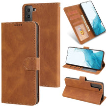 Load image into Gallery viewer, Fantasy Classic Skin-feel Calfskin Texture Magnetic Buckle Horizontal Flip PU Phone Leather Case with Holder &amp; Card Slot &amp; Wallet, For Samsung Galaxy A22 4G / M32 4G, For Samsung Galaxy S22 Ultra 5G, For Samsung Galaxy S22+ 5G, For Samsung Galaxy S22 5...