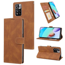 Load image into Gallery viewer, Fantasy Classic Skin-feel Calfskin Texture Magnetic Buckle Horizontal Flip PU Phone Leather Case with Holder &amp; Card Slot &amp; Wallet, For Samsung Galaxy A22 4G / M32 4G, For Samsung Galaxy S22 Ultra 5G, For Samsung Galaxy S22+ 5G, For Samsung Galaxy S22 5...