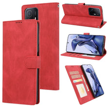 Load image into Gallery viewer, Fantasy Classic Skin-feel Calfskin Texture Magnetic Buckle Horizontal Flip PU Phone Leather Case with Holder &amp; Card Slot &amp; Wallet, For Samsung Galaxy A22 4G / M32 4G, For Samsung Galaxy S22 Ultra 5G, For Samsung Galaxy S22+ 5G, For Samsung Galaxy S22 5...