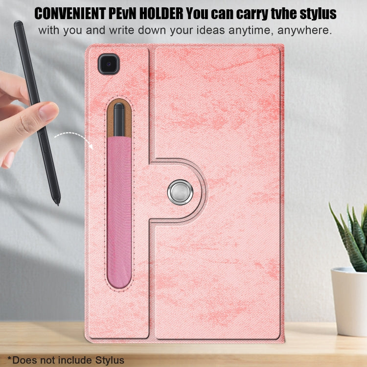 Solid Color 360 Degrees Rotation Tablet Leather Case with Holder, For Samsung Galaxy Tab A7 Lite  8.7 2021 T220 / T225