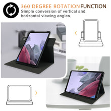 Load image into Gallery viewer, Solid Color 360 Degrees Rotation Tablet Leather Case with Holder, For Samsung Galaxy Tab A7 Lite  8.7 2021 T220 / T225
