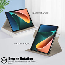 Load image into Gallery viewer, Solid Color 360 Degrees Rotation Tablet Leather Case with Holder, For Xiaomi Mi Pad 5 Pro 11 inch