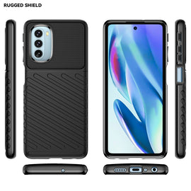 Thunderbolt Shockproof TPU Protective Soft Phone Case, For Motorola Moto G51 5G, For Samsung Galaxy M52 5G, For OnePlus 10 Pro, For OnePlus Nord N20 5G