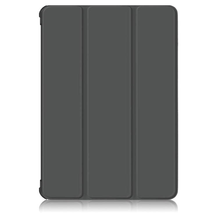 Solid Color TPU Horizontal Flip Tablet Leather Case with 3-Fold Holder & Sleep / Wake-up Function, For Samsung Galaxy Tab S7 FE 12.4