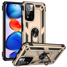 Load image into Gallery viewer, Shockproof TPU + PC Phone Case with 360 Degree Rotating Holder, For Xiaomi Redmi Note 11 Pro 5G, For Xiaomi Redmi Note 11 5G