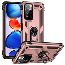 Load image into Gallery viewer, Shockproof TPU + PC Phone Case with 360 Degree Rotating Holder, For Xiaomi Redmi Note 11 Pro 5G, For Xiaomi Redmi Note 11 5G