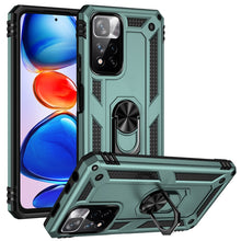 Load image into Gallery viewer, Shockproof TPU + PC Phone Case with 360 Degree Rotating Holder, For Xiaomi Redmi Note 11 Pro 5G, For Xiaomi Redmi Note 11 5G