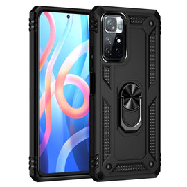 Shockproof TPU + PC Phone Case with 360 Degree Rotating Holder, For Xiaomi Redmi Note 11 Pro 5G, For Xiaomi Redmi Note 11 5G
