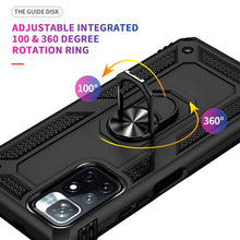 Load image into Gallery viewer, Shockproof TPU + PC Phone Case with 360 Degree Rotating Holder, For Xiaomi Redmi Note 11 Pro 5G, For Xiaomi Redmi Note 11 5G
