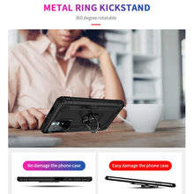 Load image into Gallery viewer, Shockproof TPU + PC Phone Case with 360 Degree Rotating Holder, For Xiaomi Redmi Note 11 Pro 5G, For Xiaomi Redmi Note 11 5G