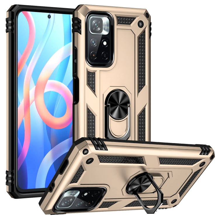 Shockproof TPU + PC Phone Case with 360 Degree Rotating Holder, For Xiaomi Redmi Note 11 Pro 5G, For Xiaomi Redmi Note 11 5G